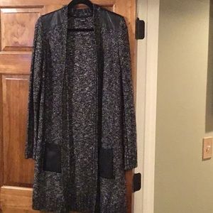 Long Black Cardigan